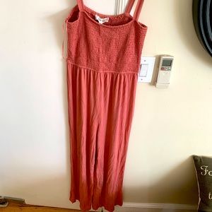 New never worn pink jumpsuit